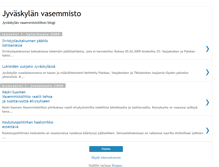 Tablet Screenshot of jkl-vasemmisto.blogspot.com