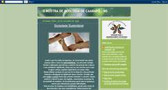 Desktop Screenshot of mostradeecologia.blogspot.com