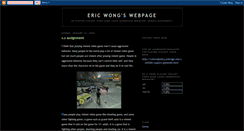 Desktop Screenshot of ewong1.blogspot.com