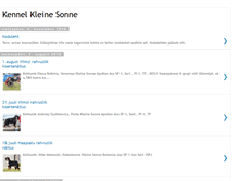 Tablet Screenshot of kleinsonne.blogspot.com