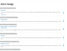 Tablet Screenshot of mitchhodge.blogspot.com
