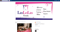 Desktop Screenshot of laslolastienda.blogspot.com