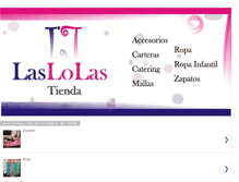 Tablet Screenshot of laslolastienda.blogspot.com