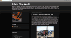Desktop Screenshot of johnsblogworld.blogspot.com