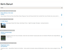 Tablet Screenshot of kerisdanuri.blogspot.com
