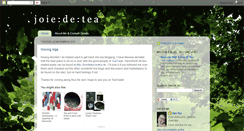 Desktop Screenshot of joiedetea.blogspot.com