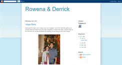 Desktop Screenshot of derrickandrowena.blogspot.com