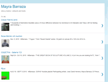 Tablet Screenshot of mayrabarraza.blogspot.com