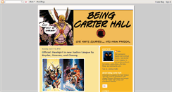 Desktop Screenshot of beingcarterhall.blogspot.com
