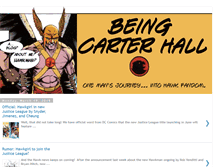 Tablet Screenshot of beingcarterhall.blogspot.com