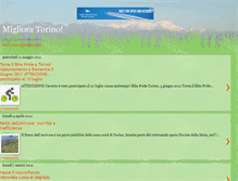 Tablet Screenshot of miglioratorino.blogspot.com