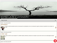 Tablet Screenshot of entrefeyrazon.blogspot.com