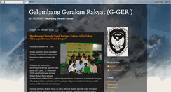 Desktop Screenshot of gerakanrakyat.blogspot.com