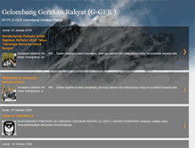 Tablet Screenshot of gerakanrakyat.blogspot.com