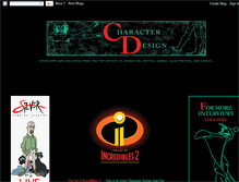 Tablet Screenshot of characterdesign.blogspot.com