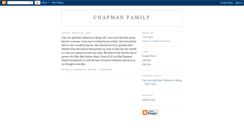 Desktop Screenshot of chapman-family.blogspot.com