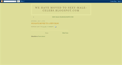 Desktop Screenshot of malecelebss.blogspot.com