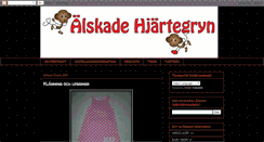 Desktop Screenshot of alskadehjartegryn.blogspot.com