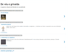 Tablet Screenshot of deveuegrinalda.blogspot.com
