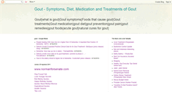 Desktop Screenshot of gout-gout.blogspot.com