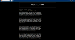 Desktop Screenshot of mikegraywrites.blogspot.com