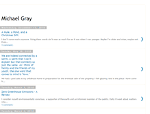 Tablet Screenshot of mikegraywrites.blogspot.com