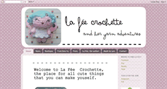 Desktop Screenshot of lafeecrochette.blogspot.com