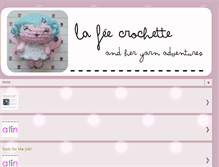 Tablet Screenshot of lafeecrochette.blogspot.com