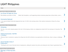 Tablet Screenshot of lightphilippinesnow.blogspot.com