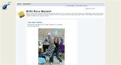 Desktop Screenshot of nyairoromendot.blogspot.com