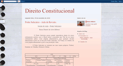 Desktop Screenshot of direitoconstitucionalpositivo.blogspot.com