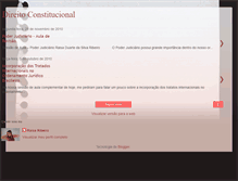 Tablet Screenshot of direitoconstitucionalpositivo.blogspot.com