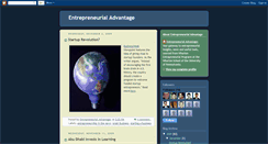 Desktop Screenshot of entrepreneurialadvantage.blogspot.com