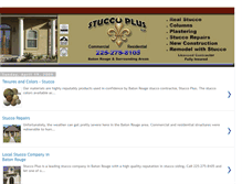 Tablet Screenshot of batonrougestuccocontractorsrepair.blogspot.com