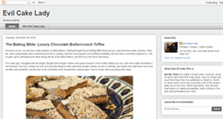 Desktop Screenshot of evilcakelady.blogspot.com