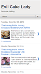 Mobile Screenshot of evilcakelady.blogspot.com