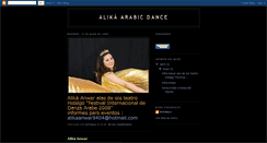 Desktop Screenshot of alikaarabicdance.blogspot.com