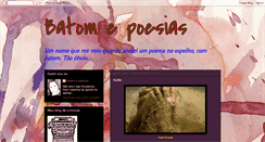 Desktop Screenshot of batomepoesias.blogspot.com