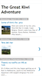 Mobile Screenshot of kiwiadventure1.blogspot.com