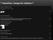 Tablet Screenshot of openpaco.blogspot.com