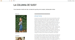 Desktop Screenshot of lacolumnadesussy.blogspot.com