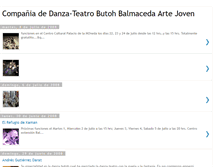 Tablet Screenshot of danza-teatro1215.blogspot.com