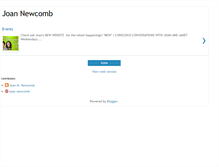 Tablet Screenshot of jnewcomb.blogspot.com