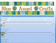 Tablet Screenshot of blueangelcrafts.blogspot.com