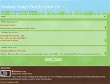 Tablet Screenshot of madamecraigfrenchcybercafe.blogspot.com