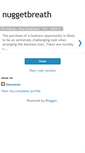 Mobile Screenshot of nuggetbreath.blogspot.com