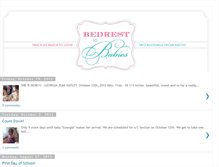 Tablet Screenshot of bedresttobabies.blogspot.com