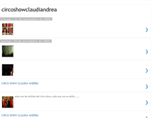 Tablet Screenshot of circoshowclaudiandrea.blogspot.com