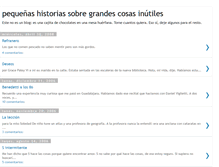 Tablet Screenshot of cosasinutiles.blogspot.com