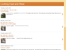 Tablet Screenshot of lookingeastandwest.blogspot.com